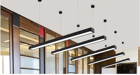 Atman Salerno LED Γραμμικό Φωτιστικό Οροφής 36W Ψυχρό Λευκό IP20 Μ120xY4εκ.