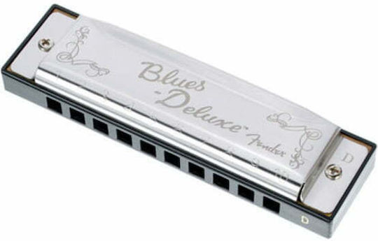 Fender Diatonic Harmonica Blues Deluxe Key of D (Re) Major