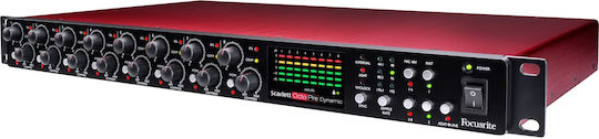Focusrite Scarlett OctoPre Dynamic Μικροφωνικός Προενισχυτής 8 Καναλιών με Phantom Power & 8 Εισόδους XLR
