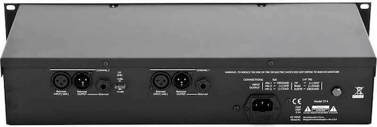 ART Pro Audio Digital MPA II Tube Microphone Preamplifier 2 Channel with Phantom Power & 2 XLR Input