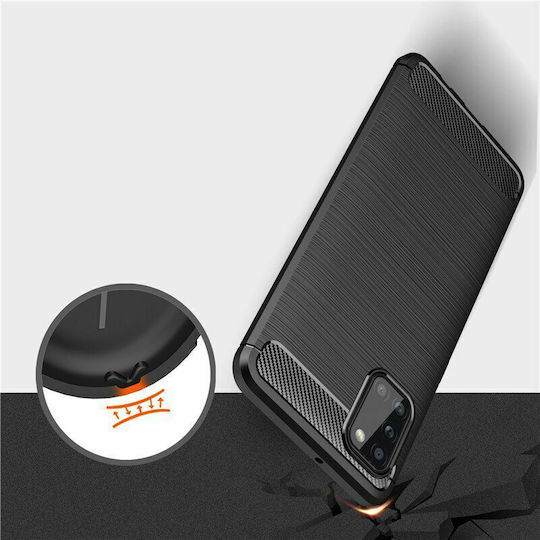 Tech-Protect Back Cover Σιλικόνης Μαύρο (Galaxy A31)