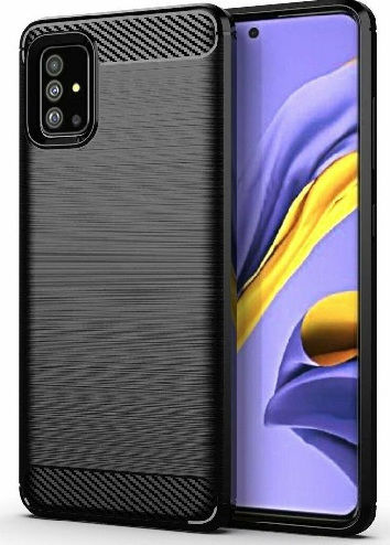 Tech-Protect Back Cover Σιλικόνης Μαύρο (Galaxy A31)