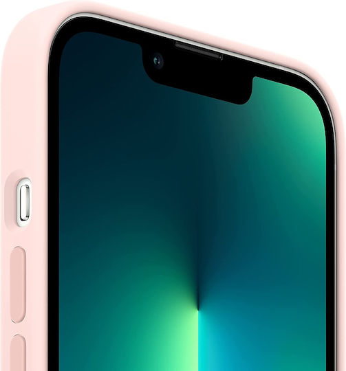 Apple Back Cover Silicone Chalk Pink (iPhone 13 Pro)
