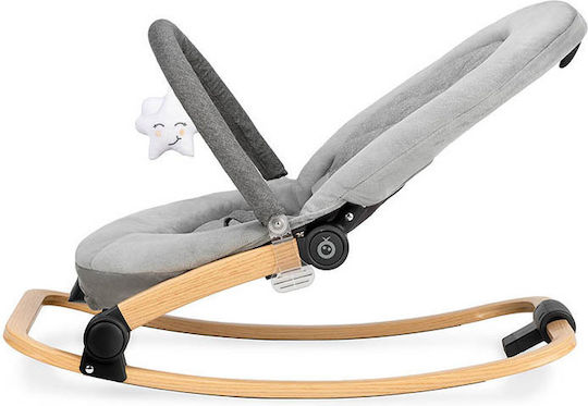 Momi Elektrisch Baby Relax Lumiwood mit Musik und Vibration Navy Blue für Kind bis 9kg