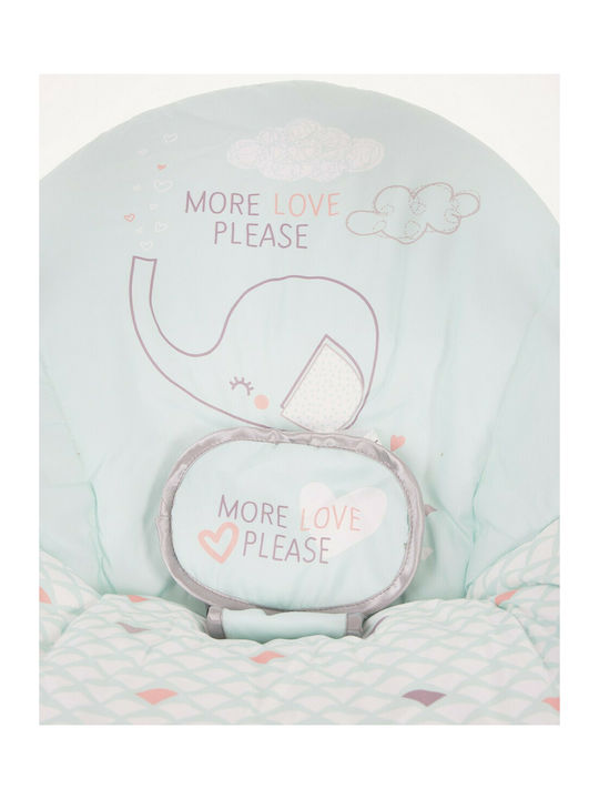 Kikka Boo Electric Baby Relax Swing Felice with Music and Vibration Beige Bear for Child up to 9kg