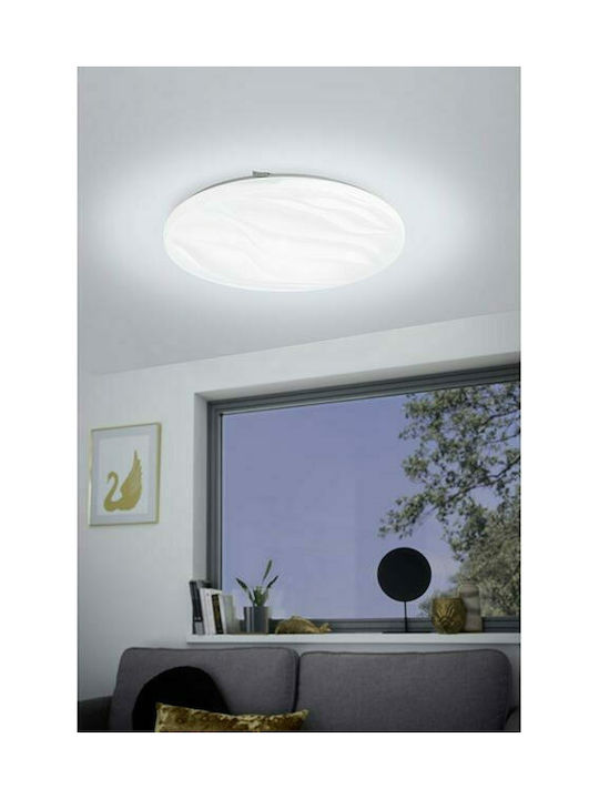 Eglo Benariba Classic Metal Ceiling Light with Integrated LED 33pcs White