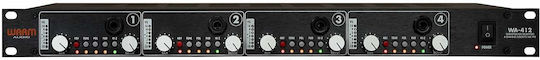 Warm Audio WA-412 Microphone Preamplifier 4 Channels with Phantom Power and 4 XLR Inputs