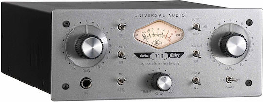 Universal Audio 710 Twin-Finity Tub Microfon Preamplificator Monocanal cu Putere fantomă & 2 Intrări XLR