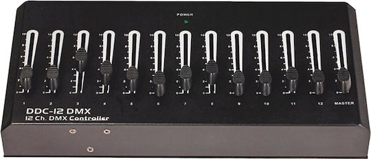Fos Technologies FOS 12ch DMX Controller Κονσόλα Φωτισμού με 12 Κανάλια Ελέγχου