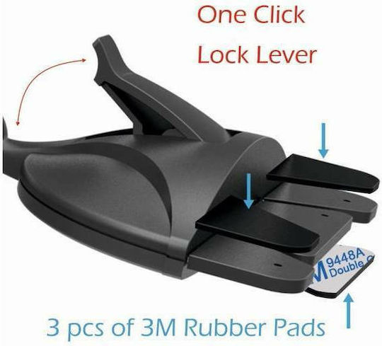 Swissten S-Grip Car Mobile & Tablet Mount with Magnet Black