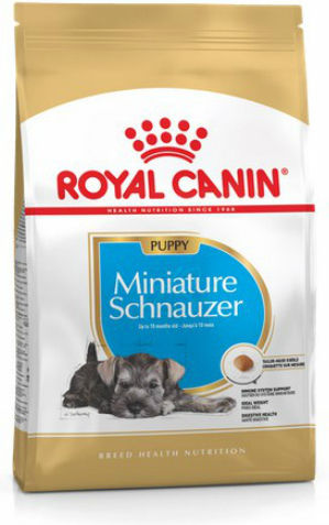 Royal Canin Puppy Miniature Schnauzer 1.5kg Ξηρά Τροφή για Κουτάβια Μικρόσωμων Φυλών με Πουλερικά
