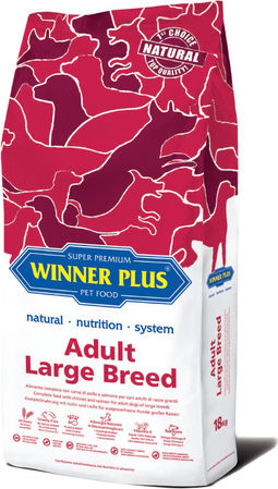 Winner Plus Adult Large 18kg Trockenfutter fr erwachsene Hunde groer  Rassen mit Huhn und Reis | Skroutz Germany