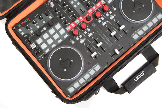 UDG Ultimate MIDI Small Чанта Раници Черно, оранжево отвътре