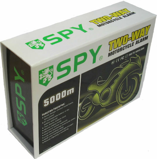 Spy Alarm Machine Made 5000M 2-Way Motorcycle Alarm with Telenotification