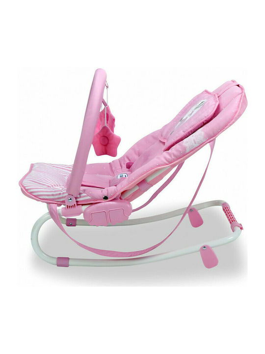 Asalvo Handbuch Baby Relax Baby Bouncer Bunny Pink für Kind bis 9kg