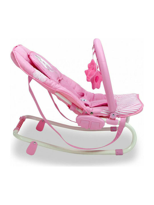 Asalvo Handbuch Baby Relax Baby Bouncer Bunny Pink für Kind bis 9kg