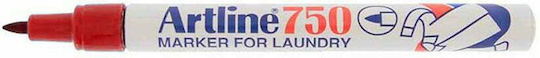 Artline 750 Marker Red for Fabric 0,7mm