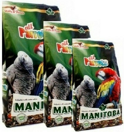 Manitoba Τροφή για Μεγάλους Παπαγάλους Για Μεσαίους 800gr