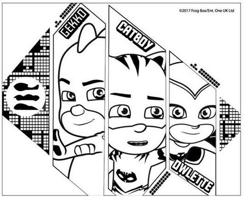 Malbuch Pj Masks