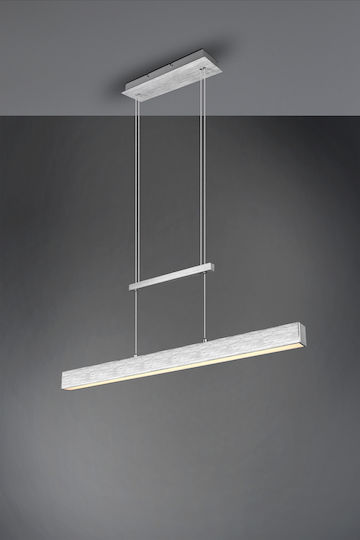 Trio Lighting Paros LED Γραμμικό Φωτιστικό Οροφής 21W Θερμό Λευκό IP20 με Ρυθμιζόμενη Ένταση Μ90xΒ11xΥ90εκ.