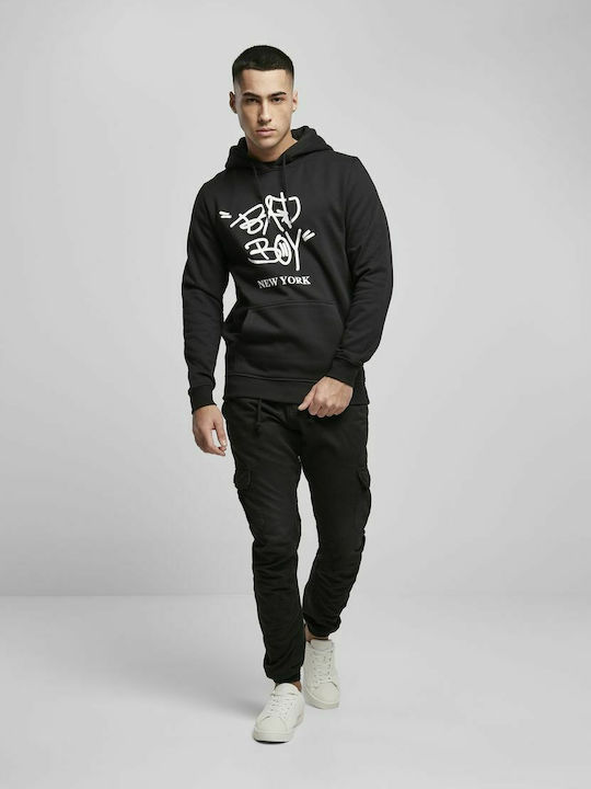 Bad Boy New York Hanorac Cu Glugă Negru