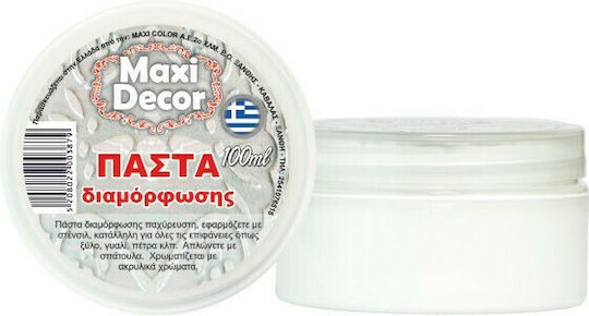 Maxi Decor Modeling Paste Paste Decoupage White 250ml