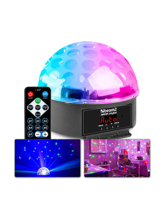 BeamZPro Διακοσμητικό Φωτιστικό JB60R Jelly Ball Dmx LED RGB Party Light