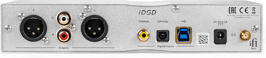 iFi Audio Neo iDSD Настолен Цифров Bluetooth Усилвател за Слушалки 2 Канала с DAC, USB и Jack 6.3mm