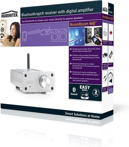 Marmitek Boomboom 460 Bluetooth 3 Receiver with Output Ports 3.5mm Jack / RCA