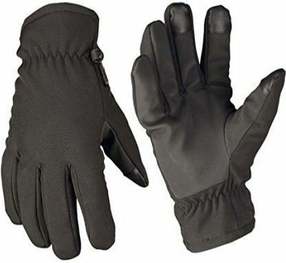 Sturm Softshell Hunting Gloves Mil-Tec Thinsulate Black
