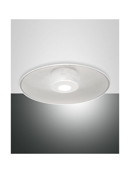 La Mia Luce Anemone Ceiling Mount Light 45cm White with Integrated LED