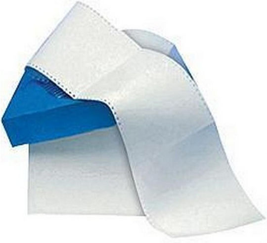 Computer Paper 5.5x9.5cm Single White Continuous Paper 4000 Sheets