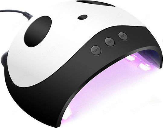 Panda Nail Polish Curing Lamp UV / LED 32W White
