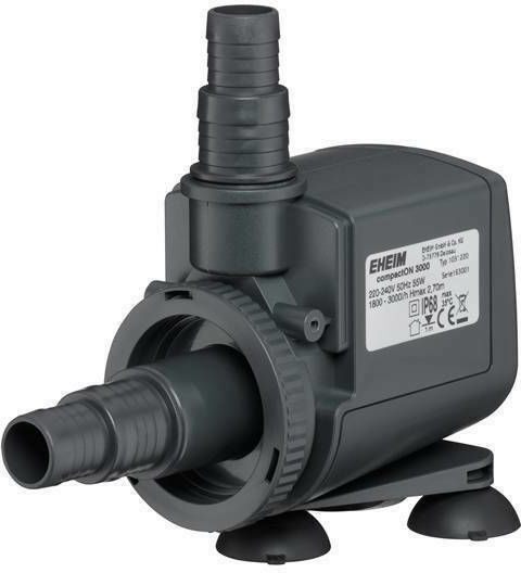 Eheim Compact On 3000 Aquarien Umwälzpumpe 55W mit Kabel 2.70m 1800-3000 l/h
