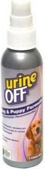 Urine Off Dog & Puppy Spray zur Urinreinigung Hund Rot 118ml 51x37cm