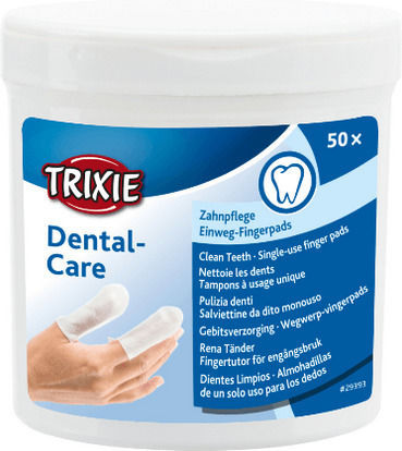 Trixie Dental Care Îngrijirea dentară Degetar pentru câini pentru Rase mici cu gust de Mentă 201gr 50buc