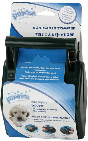 Pawise Lopată pentru Colectarea Excrementelor de Câine Negru