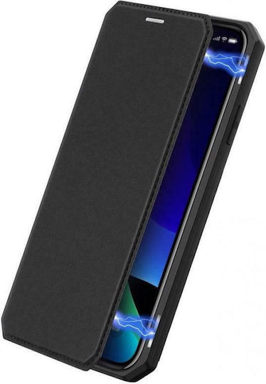 Dux Ducis Skin X Книга Изкуствена кожа Черен (iPhone 12 Pro Max)