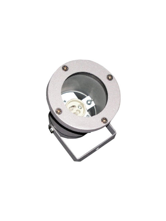 Aca Lamp Projector Outdoor IP65 for Socket GU10 Gray