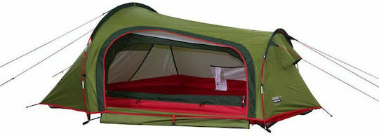 High Peak Sparow LW 2 Winter Camping Tent Tunnel Khaki with Double Cloth for 2 People 260x200x90cm