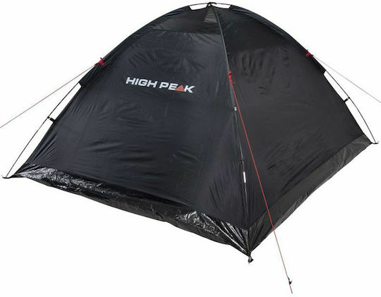 High Peak Monodome Camping Tent Igloo Black 3 Seasons for 4 People 240x210x130cm