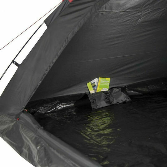 High Peak Monodome Camping Tent Igloo Black 3 Seasons for 4 People 240x210x130cm