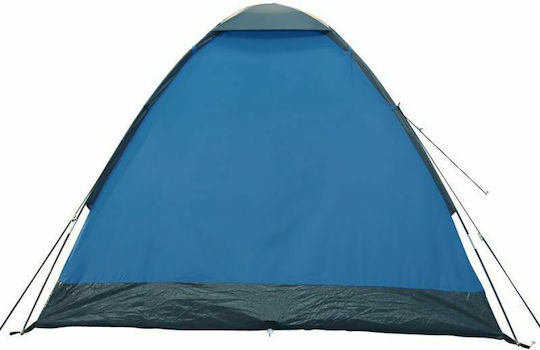 High Peak Ontario 3 Camping Tent Igloo Blue 3 Seasons for 3 People 205x180x120cm
