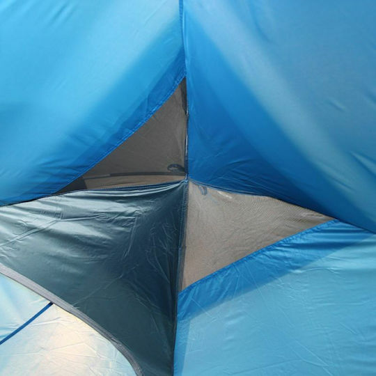High Peak Ontario 3 Camping Tent Igloo Blue 3 Seasons for 3 People 205x180x120cm