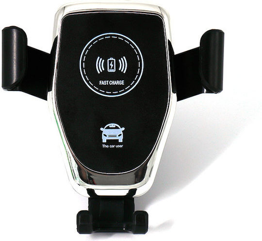 Remax Βάση Κινητού Αυτοκινήτου Magnetic Vent Mount & Wireless Charging με Μαγνήτη και Ασύρματη Φόρτιση