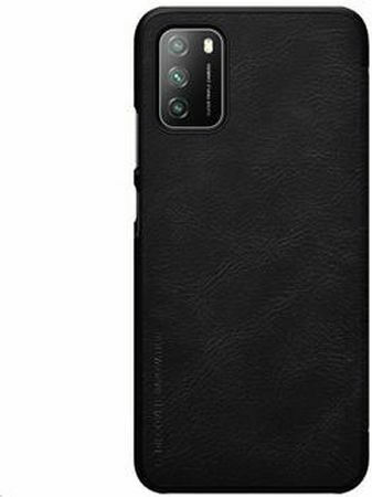 Nillkin Qin Book Piele artificială Negru (Poco M3 / Redmi 9T)