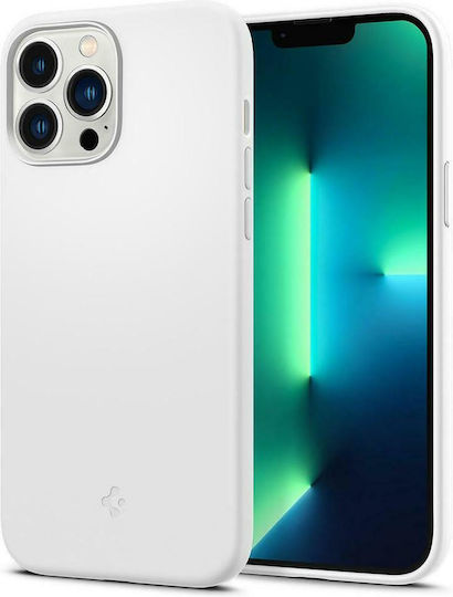 Spigen Silicone Fit Back Cover White for iPhone 13 Pro Max
