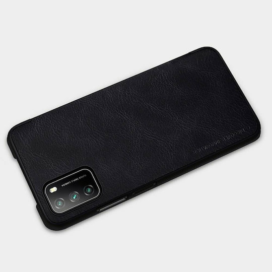 Nillkin Qin Book Piele artificială Negru (Poco M3 / Redmi 9T)