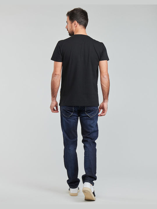 Pepe Jeans Men's T-shirt Μαύρο