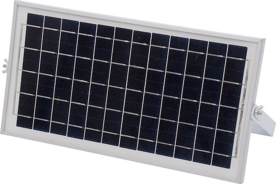 GloboStar Στεγανός Ηλιακός Προβολέας LED 30W Ψυχρό Λευκό 6000K IP66